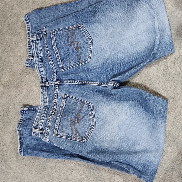 Christopher & Banks jeans stitched pockets 12 - Picture 6 of 6